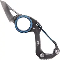 CRKT Compano, Carabiner Sheepsfoot pocket knife, Mike Bond design
