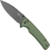 SENCUT Sachse S21007-2 Green Micarta pocket knife