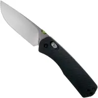The James Brand The Carter XL - Black / Stainless / G10 / Straight kääntöveitsi