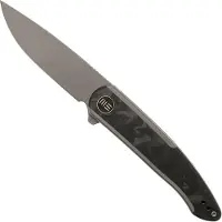 We Knife Smooth Sentinel Framelock CF