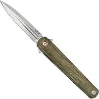MKM Knives MKM Flame Light FL02L-GC dagger, green micarta, pocket knife