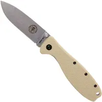 ESEE Zancudo AUS8 Desert Tan-Stonewashed, BRKR1DT pocket knife