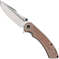 Kansept Knives Pretatout Linerlock Micarta