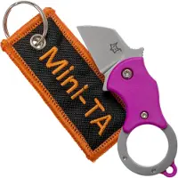 FOX Knives Mini-Ta Pink Blasted
