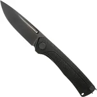 Acta Non Verba ANV Knives Z200 Sleipner, Black DLC, GRN, Linerlock Z200-040 pocket knife