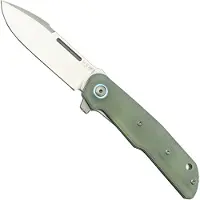 MKM-Maniago Knife Makers MKM Clap LS01-GN Natural G10 pocket knife, Bob Terzuola design