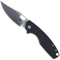 CRKT Pilar IV, Black pocket knife, Jesper Voxnaes design