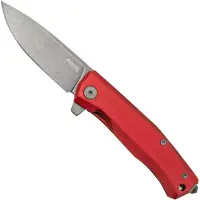 Lionsteel MYTO Black Blade, Red Aluminum Handle