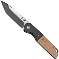 Kansept Knives Warrior Linerlock Brn Micarta