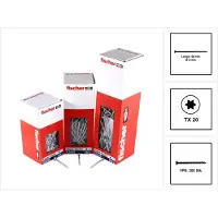 Fischer Puuruuvi TORX; 5,0x50 mm; 200 kpl.