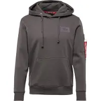Alpha industries Collegepaita tummanharmaa / omena
