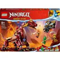 LEGO Ninjago Heatwaves omvandlingsbara lavadrake 71793