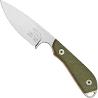 White River Knives White River M1 Backpacker Pro WRM1-TGO Green/Orange G10, Kydex sheath, neck knife