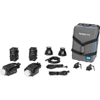 Nanlite Forza 500 Ii 2 Kit Led Spot Light With Trolley Case fresnel-/monovalo