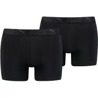 Puma Men Sport Microfiber Boxers 2P - Black - S