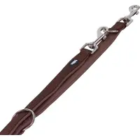 Nobby Classic Preno vyö koirille, 2m, ruskea, neopreeni