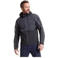 Vanucci VUJ-6 Moottoripyörä-softshelltakki Musta/Harmaa Miehet, size 56