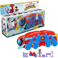 Spidey and his Amazing Friends Marvel Spidey and His Amazing Friends 2-in-1 Spider Caterpillar Toy Vehicle