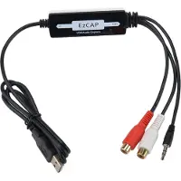 Ezcap Ezcap216 USB Audio -muunnin analogiseen digitaaliseen äänentoistoon