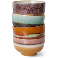 HK Living 70's kulho Ø 13,5 cm 4-pakkaus Geyser