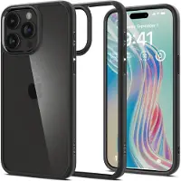 Spigen iPhone 15 Pro Max Kuori Ultra Hybrid Matte Matte Black