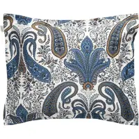 Gant Home Key West Paisley Pillowcase - Blue - 50X60