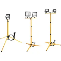 Goobay LED-rakennusvalaisin teleskooppijalustalla, 30 W:n teho