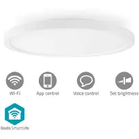Nedis Smartlife -kattovalaisin 29 cm WIFILAC31WT
