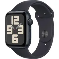 Apple Watch SE 2023 44mm Alumiini MidNight urheiluranneke MidNight M/L MRE93QL/A MRE93QL/A