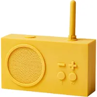 Lexon Tykho3 -FM-radio Bluetooth-yhteydellä, keltainen