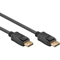 Goobay DISPLAYPORT-KAAPELI 1.4, 3M, 32.4GBIT/S, 8K@60HZ/4K@240HZ (61698)
