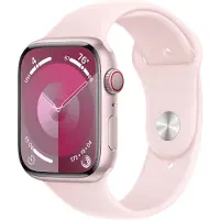 Apple Watch Series 9 GPS + Cellular 45 mm Alumiinikuori ja urheiluranneke
