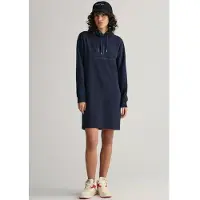 Gant Reg Tonal Shield Dress - Navy - XS