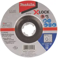 Makita E-00393, Hiontakiekko, metalli, , 2,22 cm, 12,5 cm, 6 mm