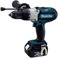 Makita Iskupora / ruuvinväännin DHP451RTJ; 18 V; 2x5,0 Ah akku