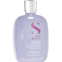 Alfaparf Milano Semi di Lino Smooth silottava shampoo kurittomille ja pörröisille hiuksille 250 ml