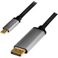 Logilink USB-C - DisplayPort 1.8m pozłacane końc&oacute;wki