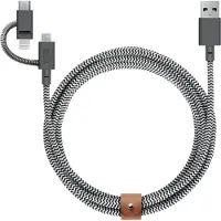 Native Union Belt Uni 3in1 kaapeli (seepra)