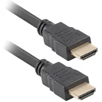 Lanberg 4K Ultra HD HDMI Kaapeli Uros/Uros Musta 7,5 m