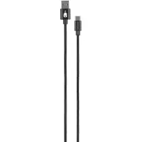 Spartan Gear Kaksipuolinen USB C Latauskaapeli 2m Musta PS5 Xbox Series Switch Kännykkä