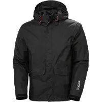 Helly Hansen Vedenpitävä Manshester -takki, musta, koko XL