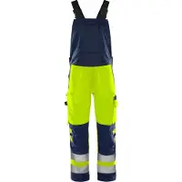 Fristads Green Henkselihousut Huomio Luokka 2 1030 GPLU Huomiokeltainen/Musta C148