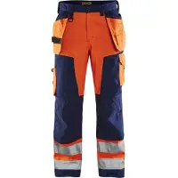 Blakläder Highvis Riipputaskuhousut - Huomio Keltainen/Musta - C44