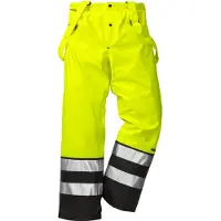 Fristads High vis sadehousut lk 2 2625 RS Huomio-oranssi/Laivastonsininen 3XL