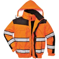 Portwest C466 klassinen Hi-Vis bomber- talvitakki