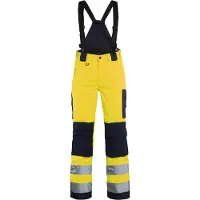 Blakläder 7885 highvis naisten talvihousut henkseleillä