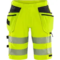 Fristads Vihreä Shortsit Huomio 2646 GSTP Huomiokeltainen/Laivastonsininen C64