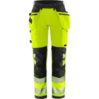 Fristads Housut Huomio Naisten 2664 GSTP Huomiokeltainen/Laivastonsininen 42