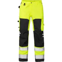 Fristads Huomioväri housut 2026 PLU, luokka 2, huomiopunainen/musta, D120