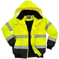 Portwest C465 Hi-Vis Kontrasti Bomber-talvitakki